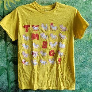 They Might Be Giants 2018 Tour Cat Shirt Small